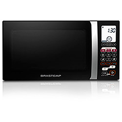 Micro-ondas Brastemp BMK45AE 30 Litros Função Smart Food All Black 110V Preto