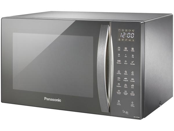 Micro-ondas Panasonic 30L com Grill Style GT696S - NN-GT696SRUN
