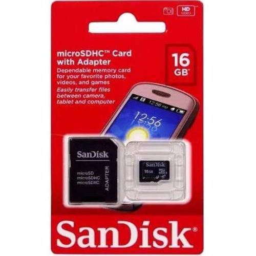 Micro Sd Sandisk 16gb