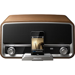 Micro System Philips ORD7300/10 - Entrada Line In Docking para IPod/iPhone