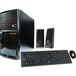 Microcomputador Certo PC Desempenho Core I5 505 I5-3330 4GB HD 1TB Gravador de DVD Linux e HDMI