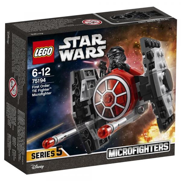 Microfighter Lego Star Wars Caça Tie da Primeira Ordem - 75194