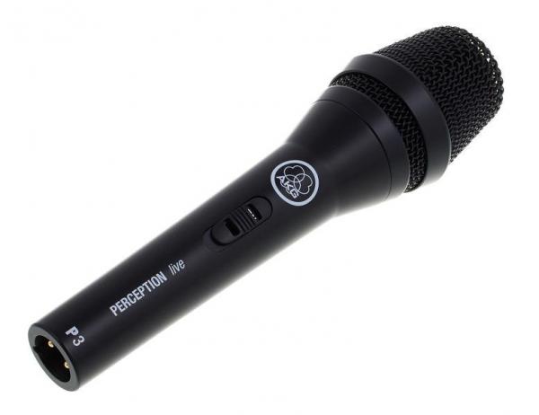 Microfone AKG P3s Dinâmico Perception P3 S