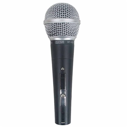 Microfone C/ Fio de Mão - Ht 48 a Csr