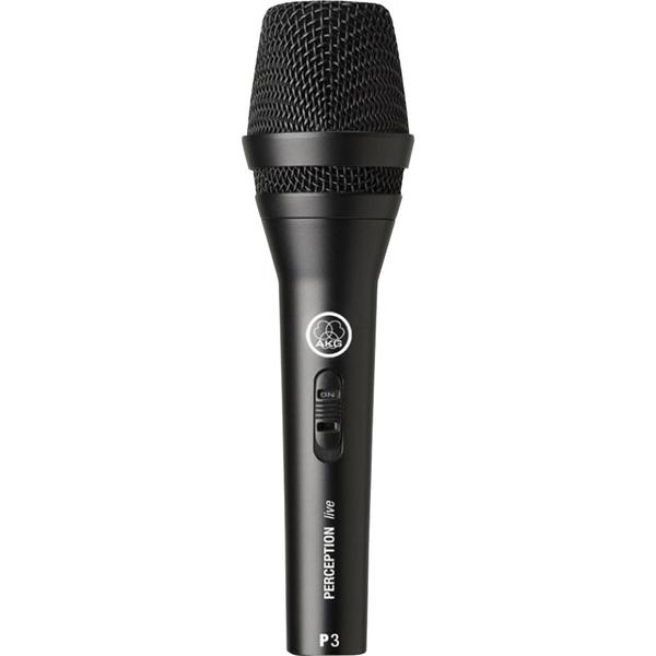 Microfone com Fio AKG P3S Vocal Perception Live Preto