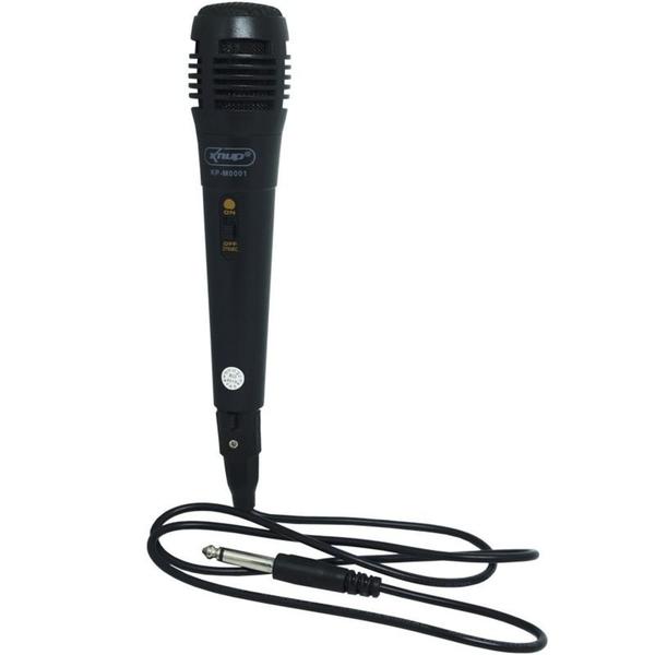 Microfone com Fio Profissional Knup KP-M0001