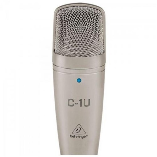 Microfone Condensador C1u Usb Prata Behringer