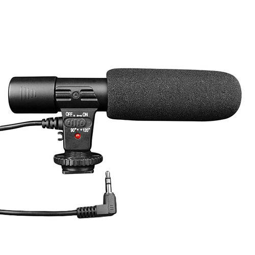 Microfone Condensador P/ Câmeras DSLR