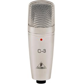Microfone de Estudio Profissional Condensador C-3 Behringer