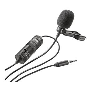 Microfone de Lapela Omni Direcional Boya BY-M1