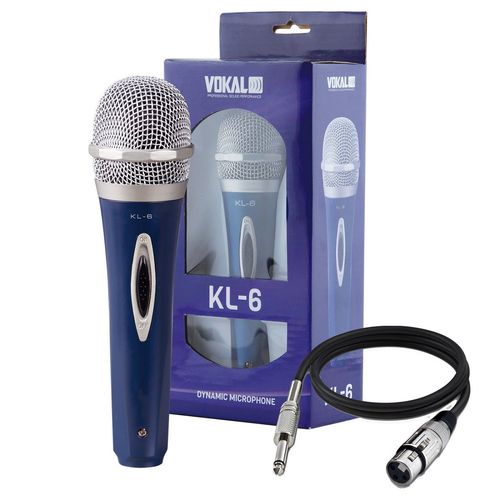 Microfone de Mão com Fio Vokal Kl6
