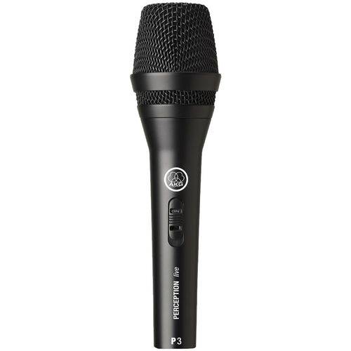 Microfone Dinâmico P3s Perception Vocal Live Instrumental