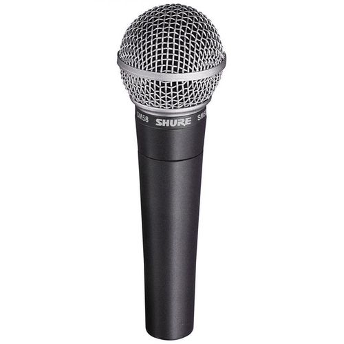 Microfone Dinâmico Shure Sm 58-lc, Cardióide - com Fio