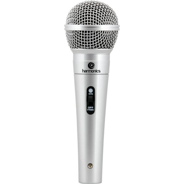 Microfone Dinâmico Supercardióide Cabo 4,5m MDC201 Prata HAR - Harmonics