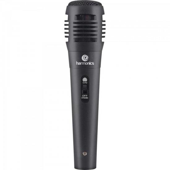 Microfone Dinâmico Supercardióide Cabo 3m MDC101 Preto HARMONICS - Marca