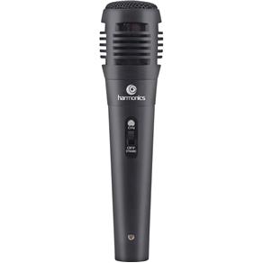 Microfone Dinâmico Supercardióide Cabo 3m MDC101 Preto - Harmonics