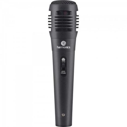 Microfone Dinâmico Supercardióide Cabo 3m Mdc101 Preto Harmonics