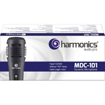 Microfone Dinâmico Supercardióide Mdc101 Preto Harmonics