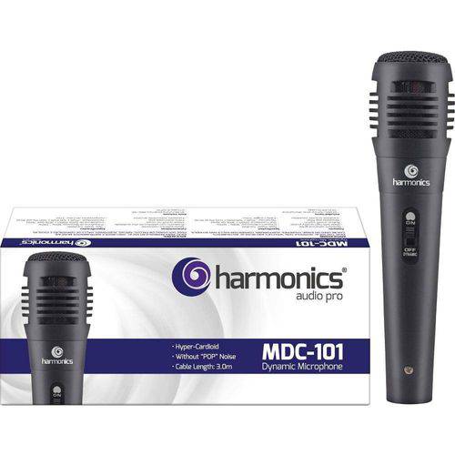 Tudo sobre 'Microfone Harmonics com Fio Infantil P/ Karaoke de Excelente para Voz - com Fio'
