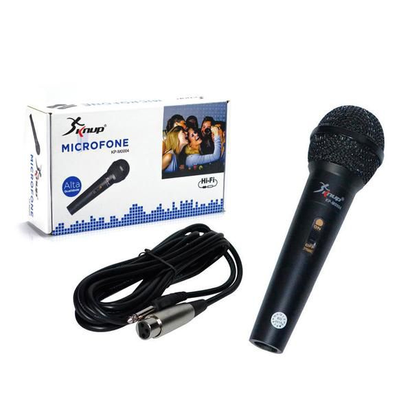 Microfone Knup Kp-M0004