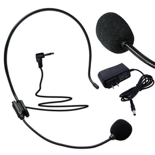 Microfone Megafone Digital Palestras Amplificador De Voz Preto