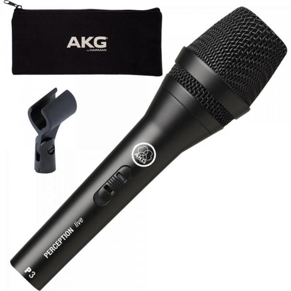 Microfone Perception 3S Preto a K G - Akg