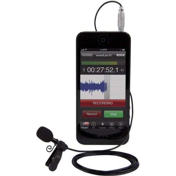 Microfone Rode SmartLav+ Lapela para Smartphone