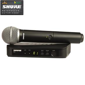 Microfone Sem Fio BLX-24BR/PG58 - Shure