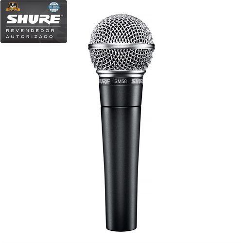 Microfone Vocal Dinâmico SM-58 LC - Shure
