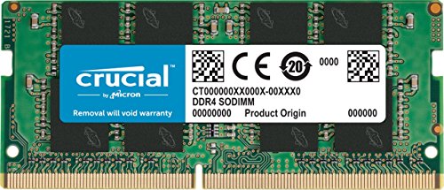 Micron Memoria Crucial Notebook 4Gb DDR4 2400Mhz, Preto