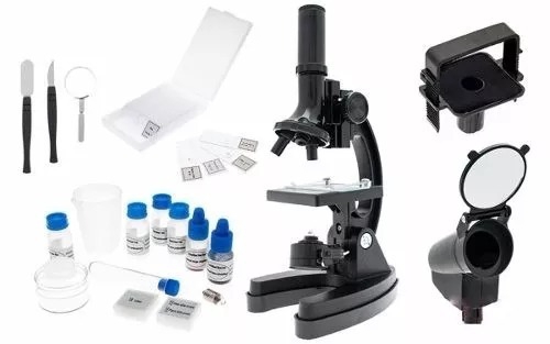Tudo sobre 'Microscópio Citiwel Xsp-2xt com 98 Peças 300x/600x/1200 com Maleta - Equifoto'