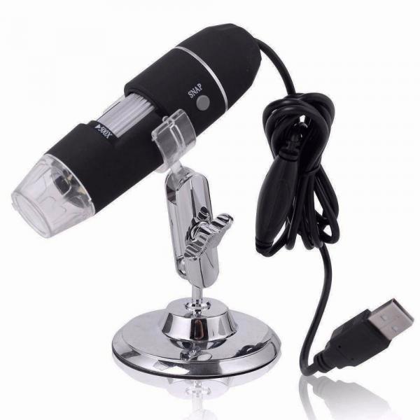 Microscópio Digital USB Zoom 500X Amplia a Imagem* - Import Way