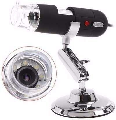 Microscópio Digital Usb Zoom 500X Camera 2.0 Mp Profissional