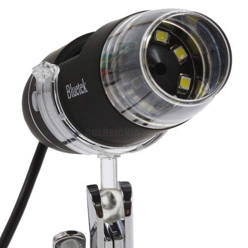 Microscópio Digital Usb Zoom 800x Luz Led Camera 2.0 Mp Foto e Vídeo Mc800
