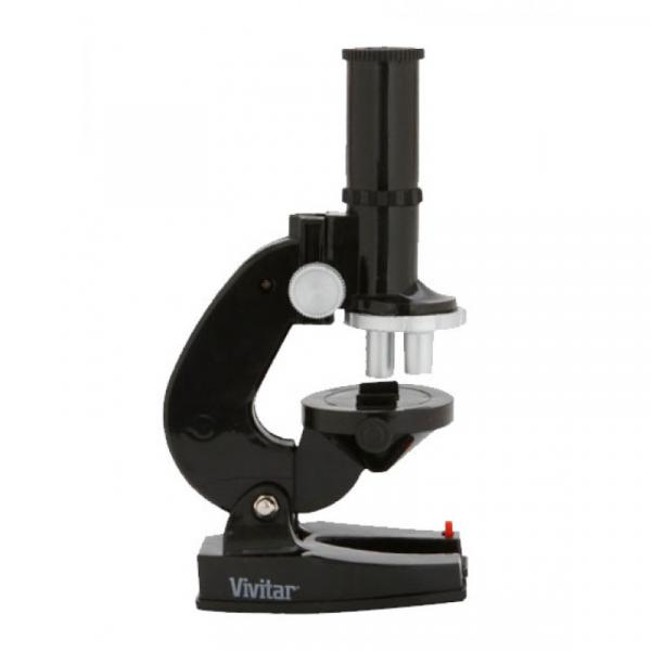 Microscópio Infantil com Ampliação 300X, 450X e 600X - VIVITAR VIVMIC20