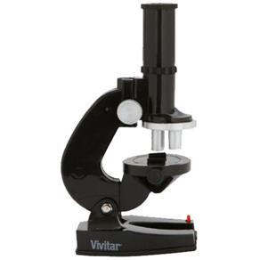 Microscópio Infantil VIVITAR VIVMIC20 com Ampliação 300X, 450X e 600X
