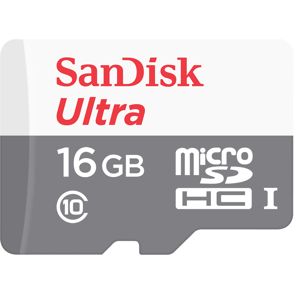 Microsd Sandisk Ultra 16Gb 80Mb/s Classe 10