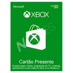 Microsoft Gift Card R 30 - Xbox Live Brasil