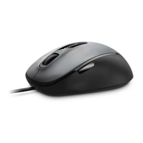 Microsoft Mouse com Fio Comfort Usb Preto/cinza - 4fd00025