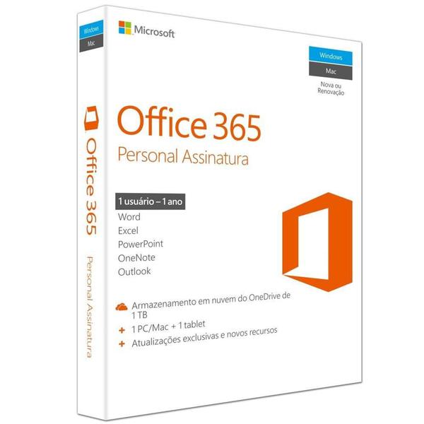 Microsoft Office 365 Personal 32/64 Bits PC/MAC QQ2-004