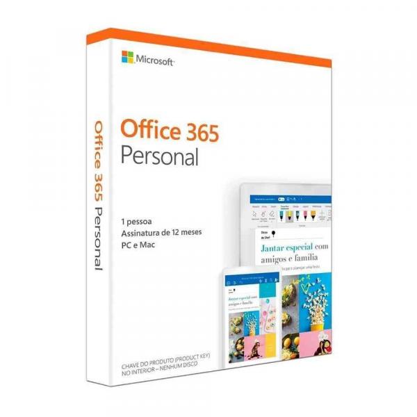 Microsoft Office 365 Personal PC / MAC (BOX)Assinatura Anual