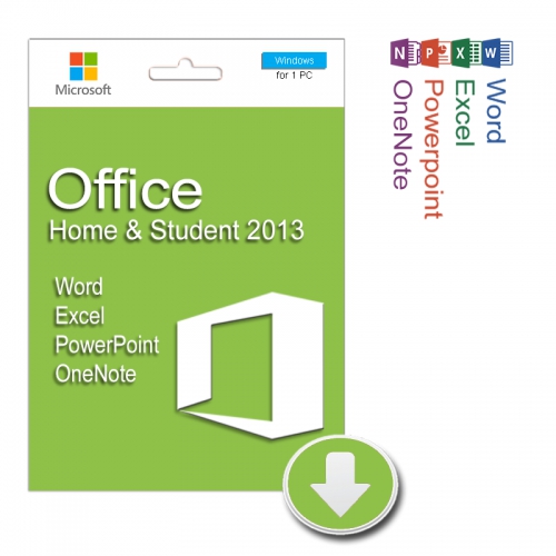 Tudo sobre 'Microsoft Office Home And Student 2013 CARTÃO FPP ESD'