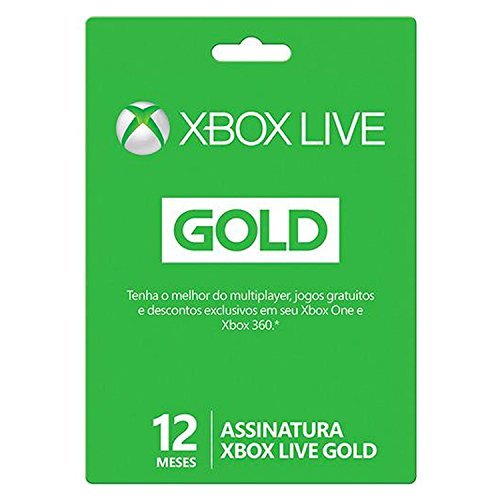 Microsoft Xbox Live Gold - 12 Meses