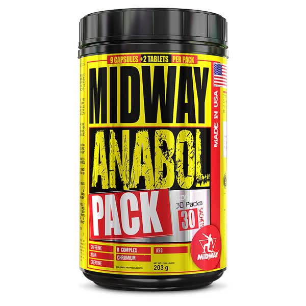 Midway Anabol Pack USA - 30 Packs - Midway