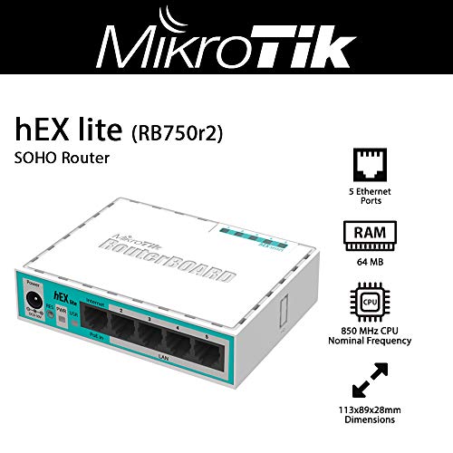 Mikrotik Routerboard Rb 750r2 Hex L4