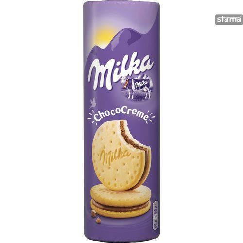Milka Chococreme - Biscoito Recheado com Creme de Chocolate (260g)