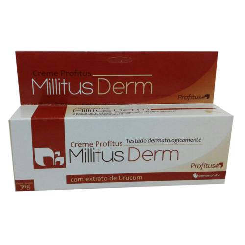 Millitusderm 30g com Ativo 100% Natural Profitus