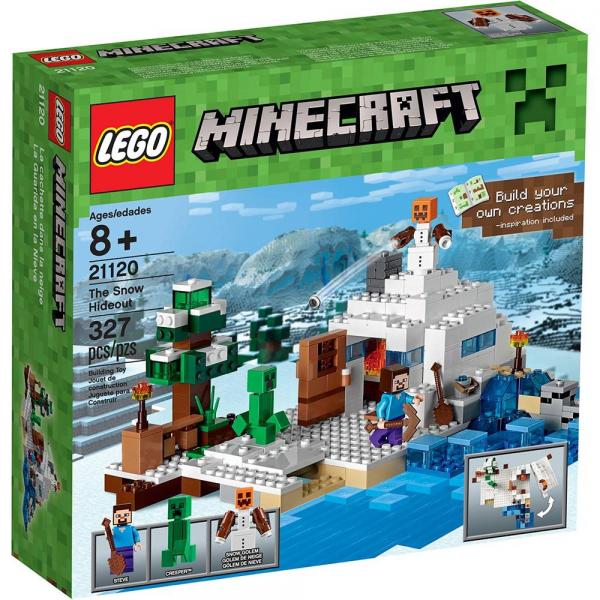 Minecraft Lego o Esconderijo da Neve 21120