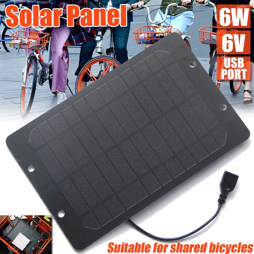 Mini 6 V 6 W Painel Solar Mono Módulo Usb Diy Kit Led Luz Acampamento Carregador Eua