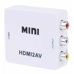 Mini Adaptador Conversor de Hdmi para Video 3rca Av